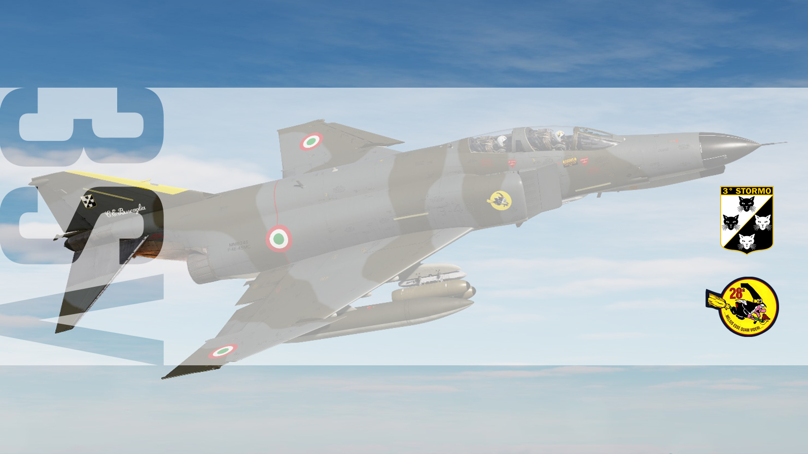 F-4E "CAMO 80'S" AMI 3° STORMO 28° GRUPPO (Fictional)