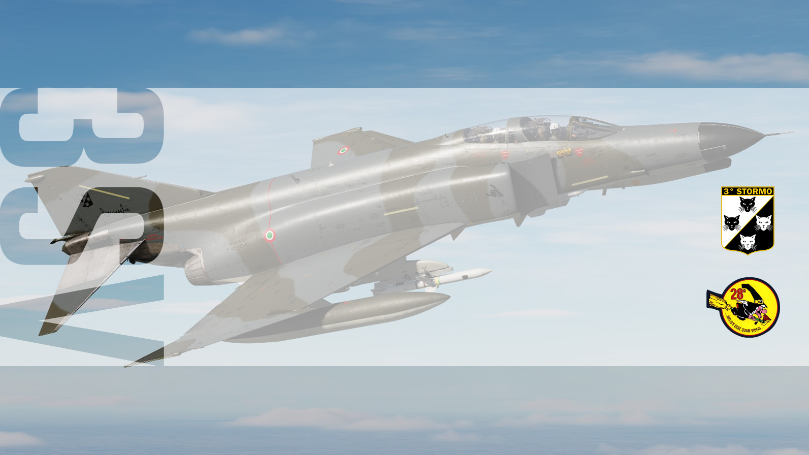 F-4E "CAMO 90'S" AMI 3° STORMO 28° GRUPPO (Fictional)