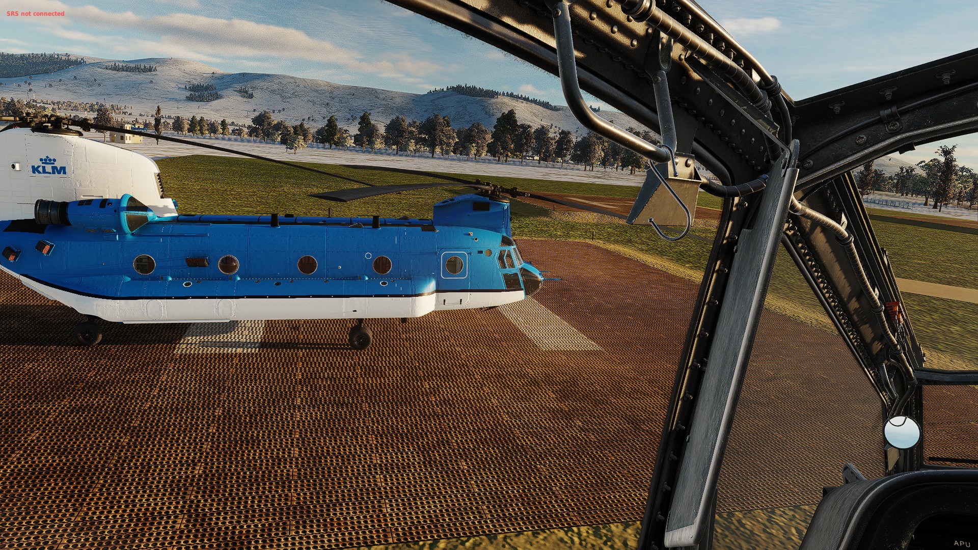 DCS Civilian CARGO CH47 KLM Cargo Fictional