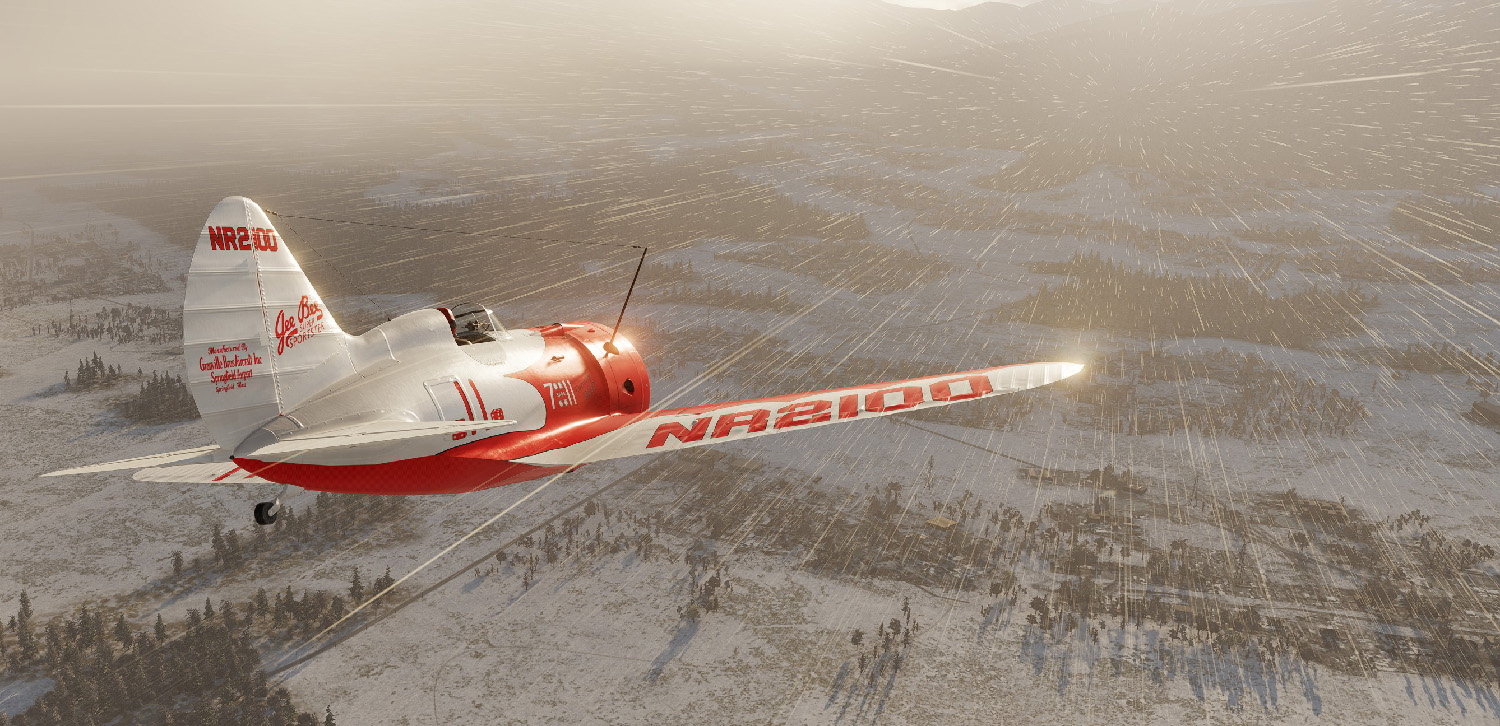 Gee Bee R1 Racer livery for the mighty I-16