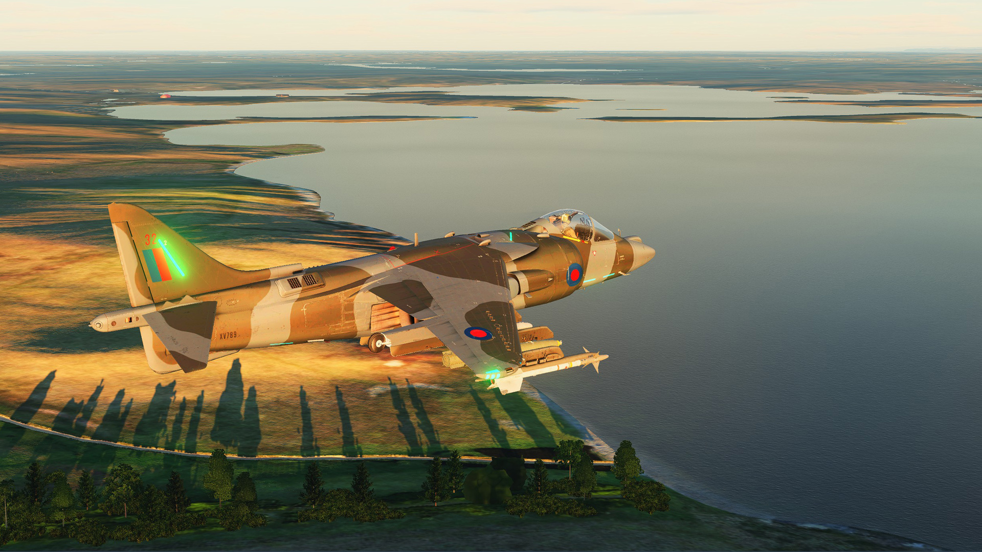 AV8B Harrier 1(F) Sqd RAF Falklands War livery (Group C 3 Aircraft)