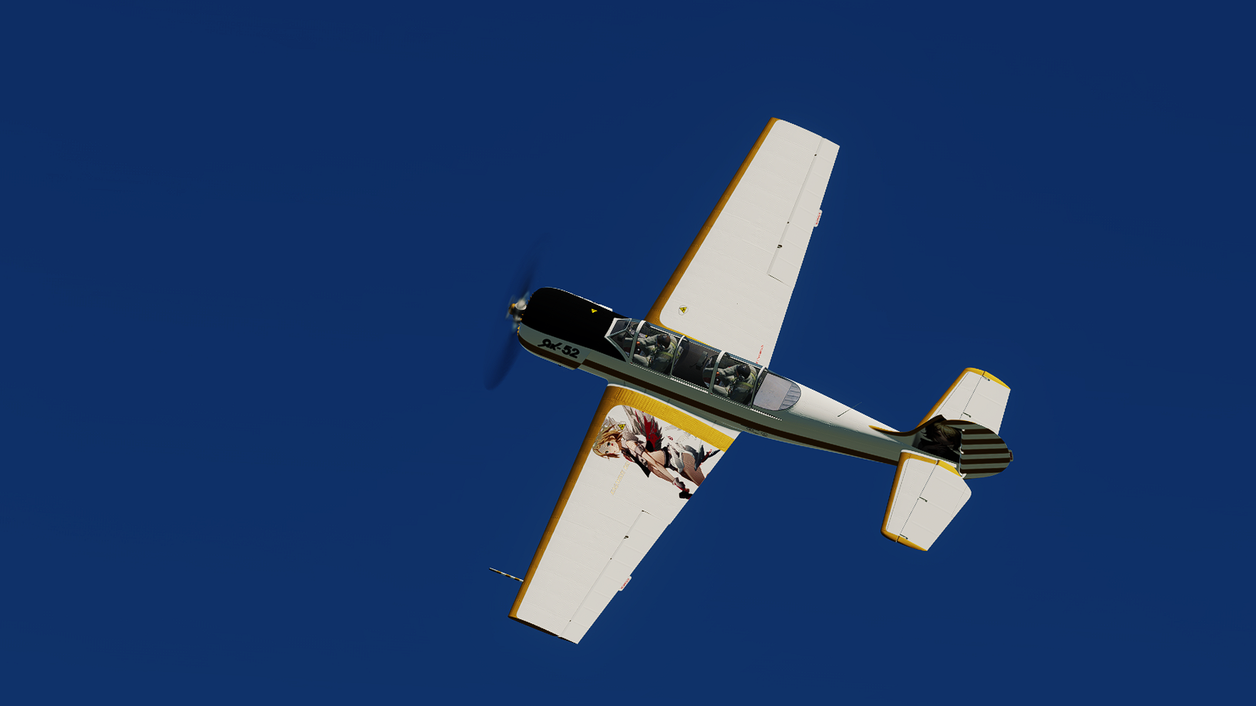 Yak-52 Kagamine Rin Livery