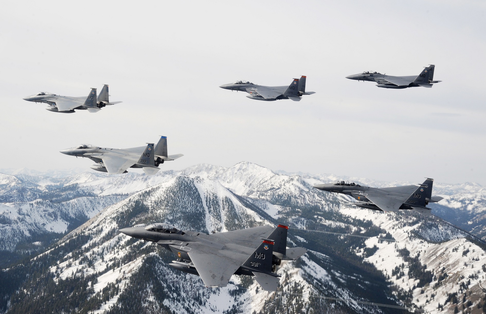 Main Menu for the F15E Strike Eagle