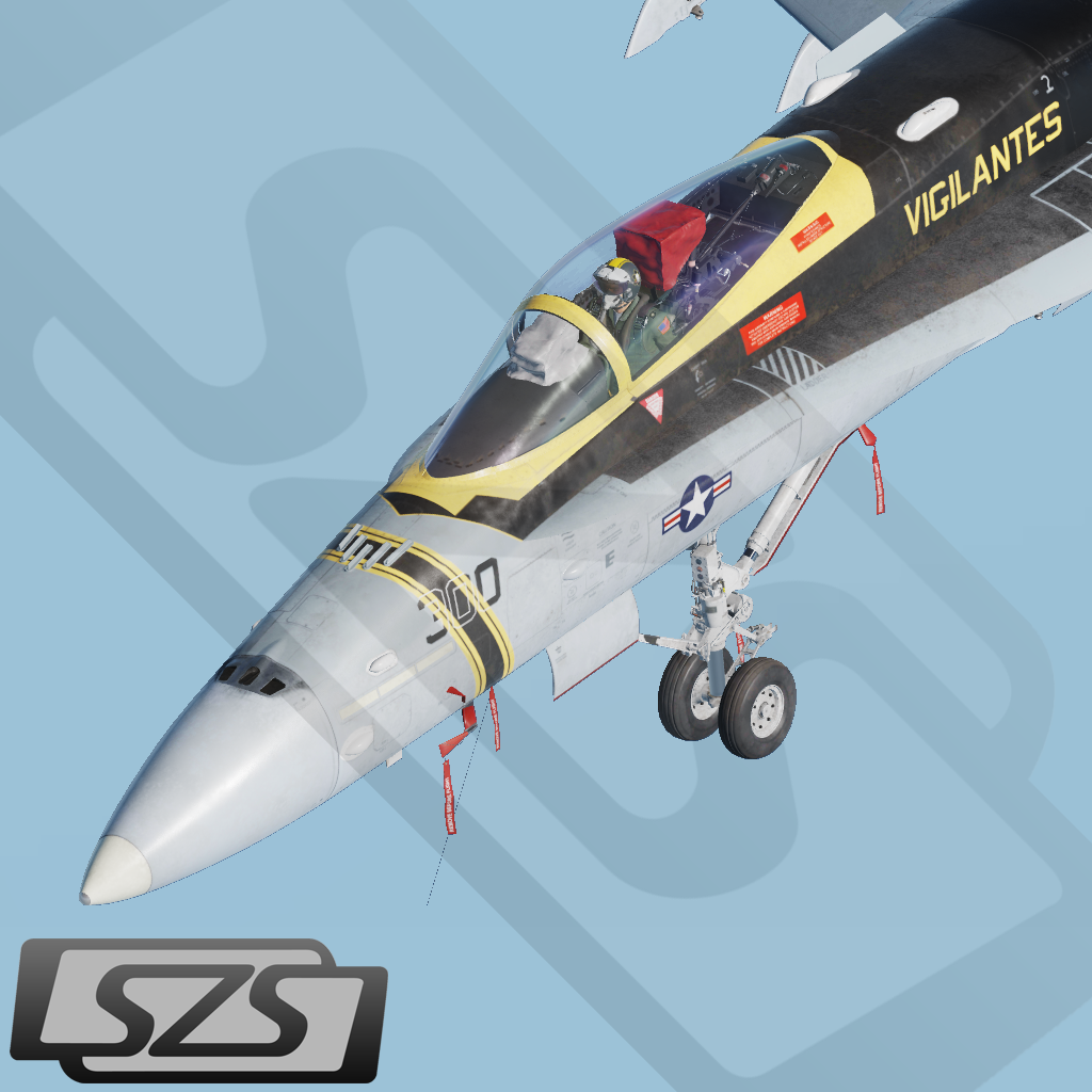 DCS F/A-18C Lot 20 USN VFA-151 Vigilantes - 2023 Remaster - DCS 2.8.4+