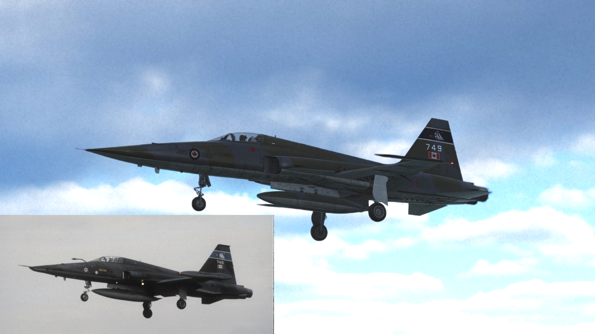 1970s CF-5 Skins for the Remastered F5 -UPDATED 28 MARCH 2025
