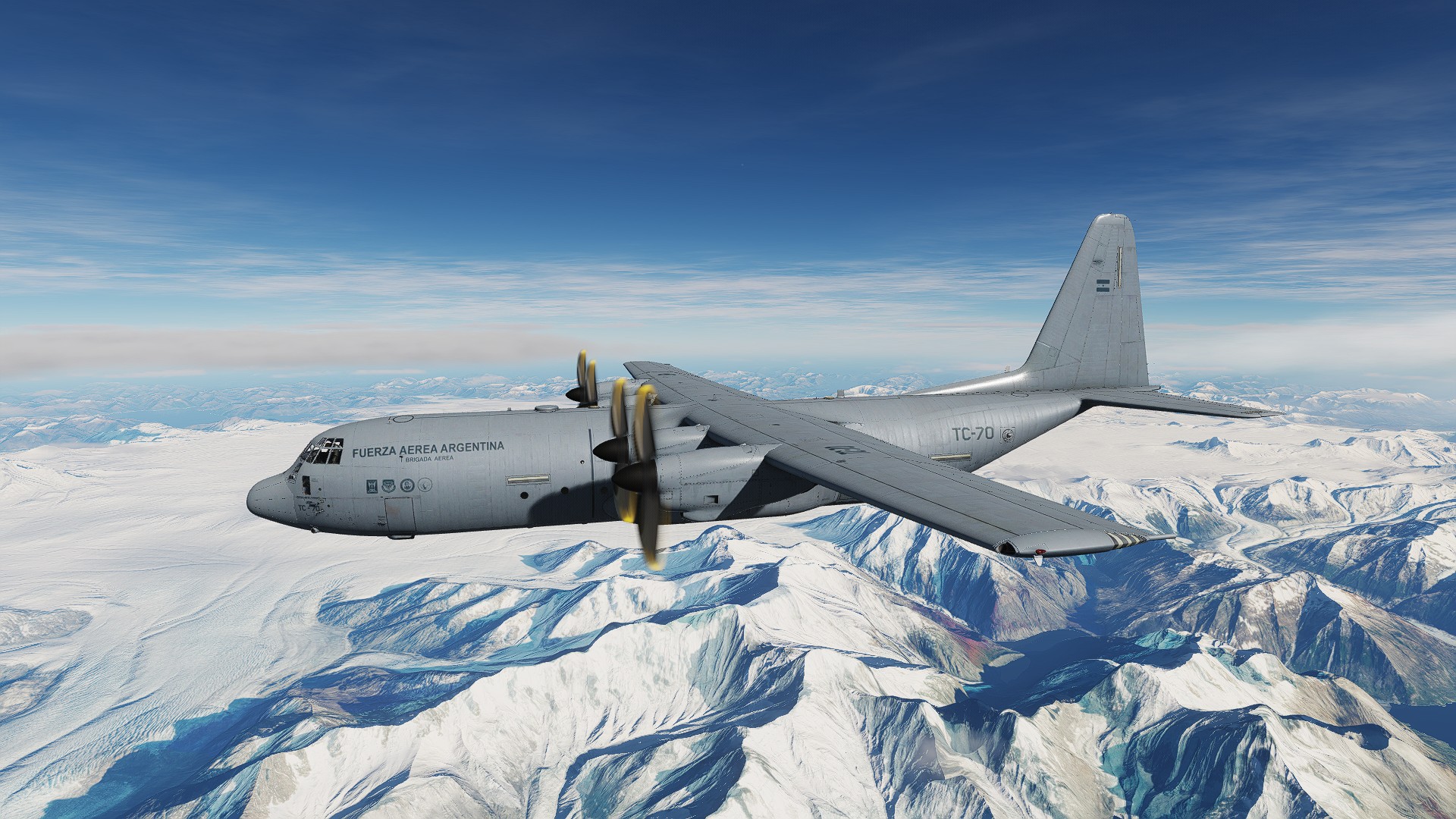 C-130 FUERZA AEREA ARGENTINA TC-70 V1