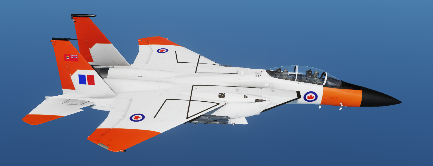 Fictional Avro Arrow F-15E