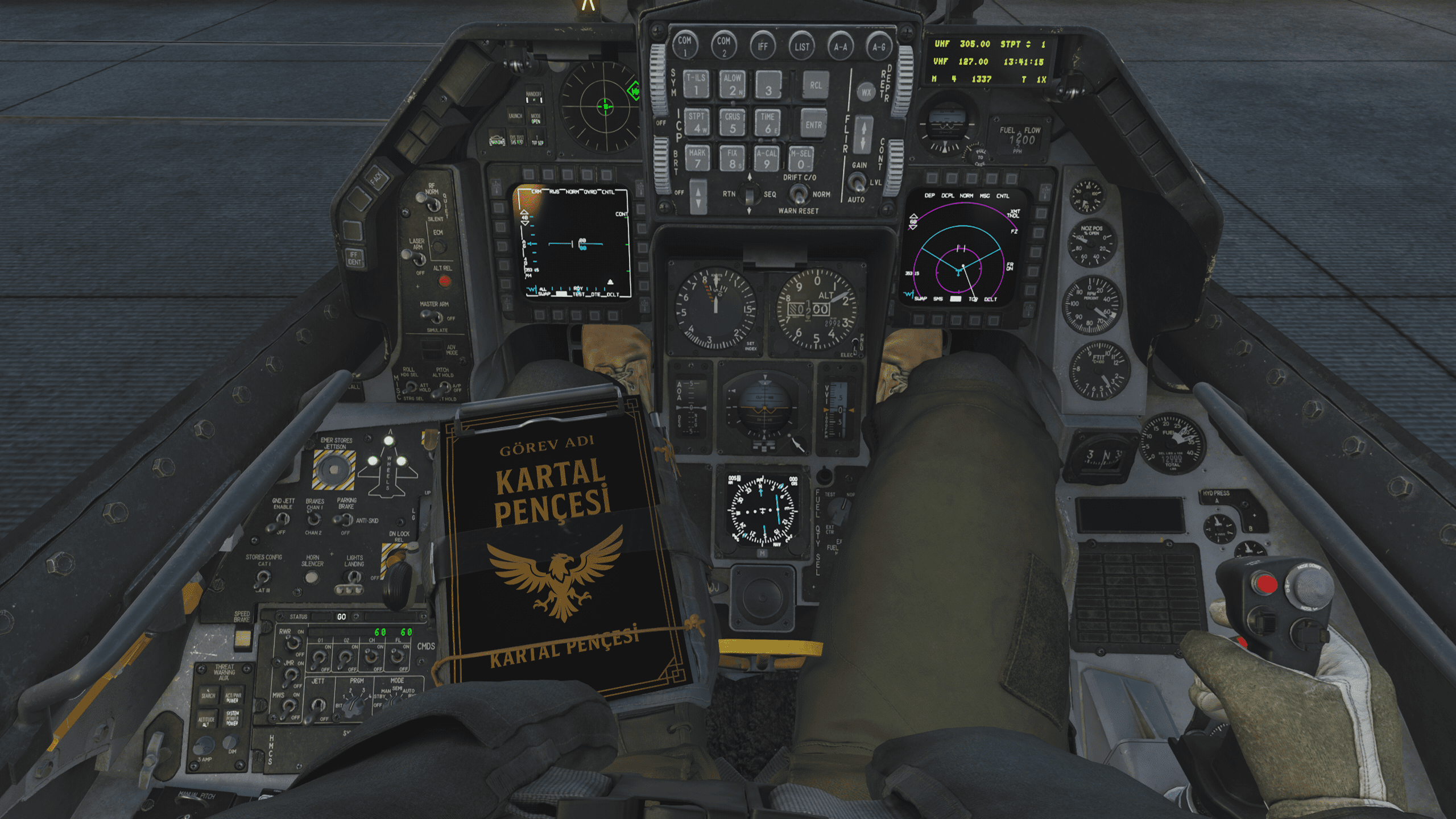 Türk Silahlı Kuvvetleri - Kartal Pençesi - Multiplayer Missions - 8 Player (DCS F-16C Strike Package)