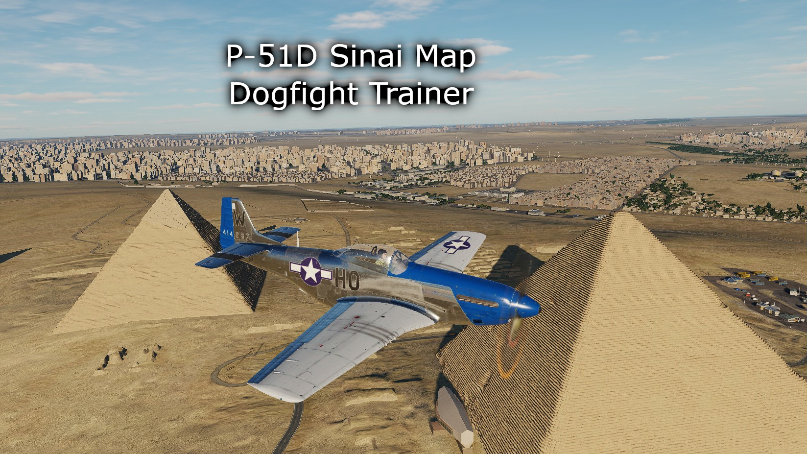 P-51 Sinai Dogfight Training