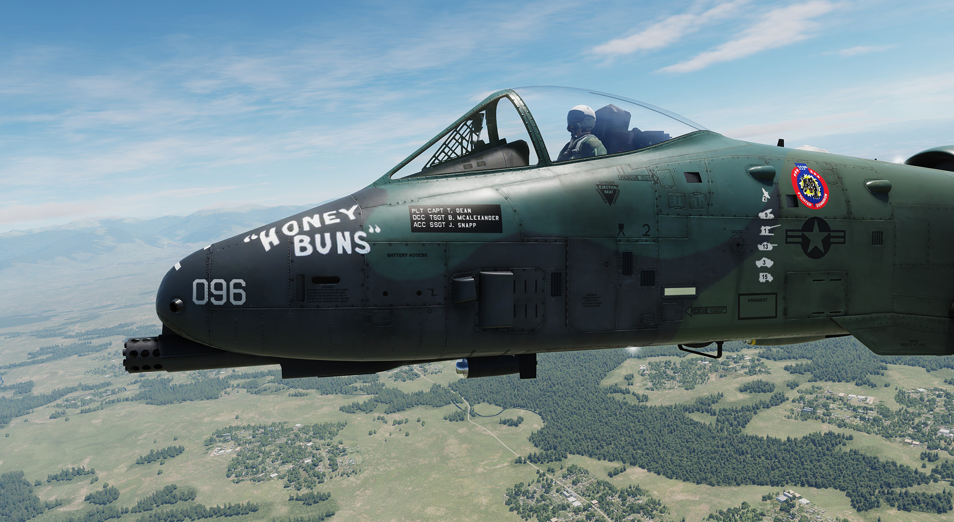 353rd TFS Myrtle Beach (MB) - 096 "Honey Buns" (Circa Gulf War) V1.1