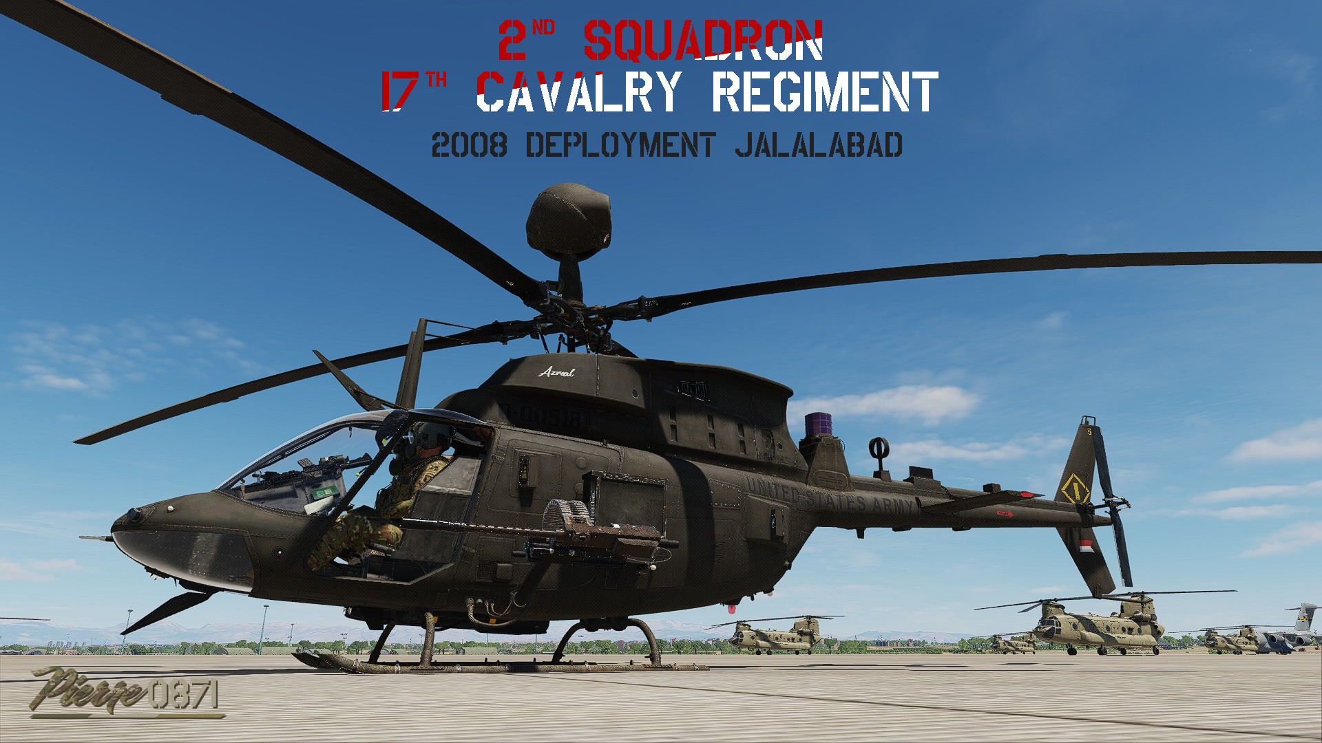 OH-58D 2/17 Air Cav "Azrael"