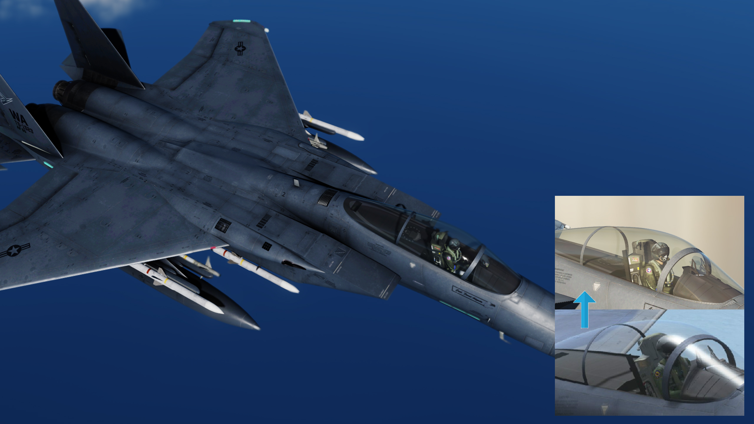 F-15C Pilot Skin  -Cockpit