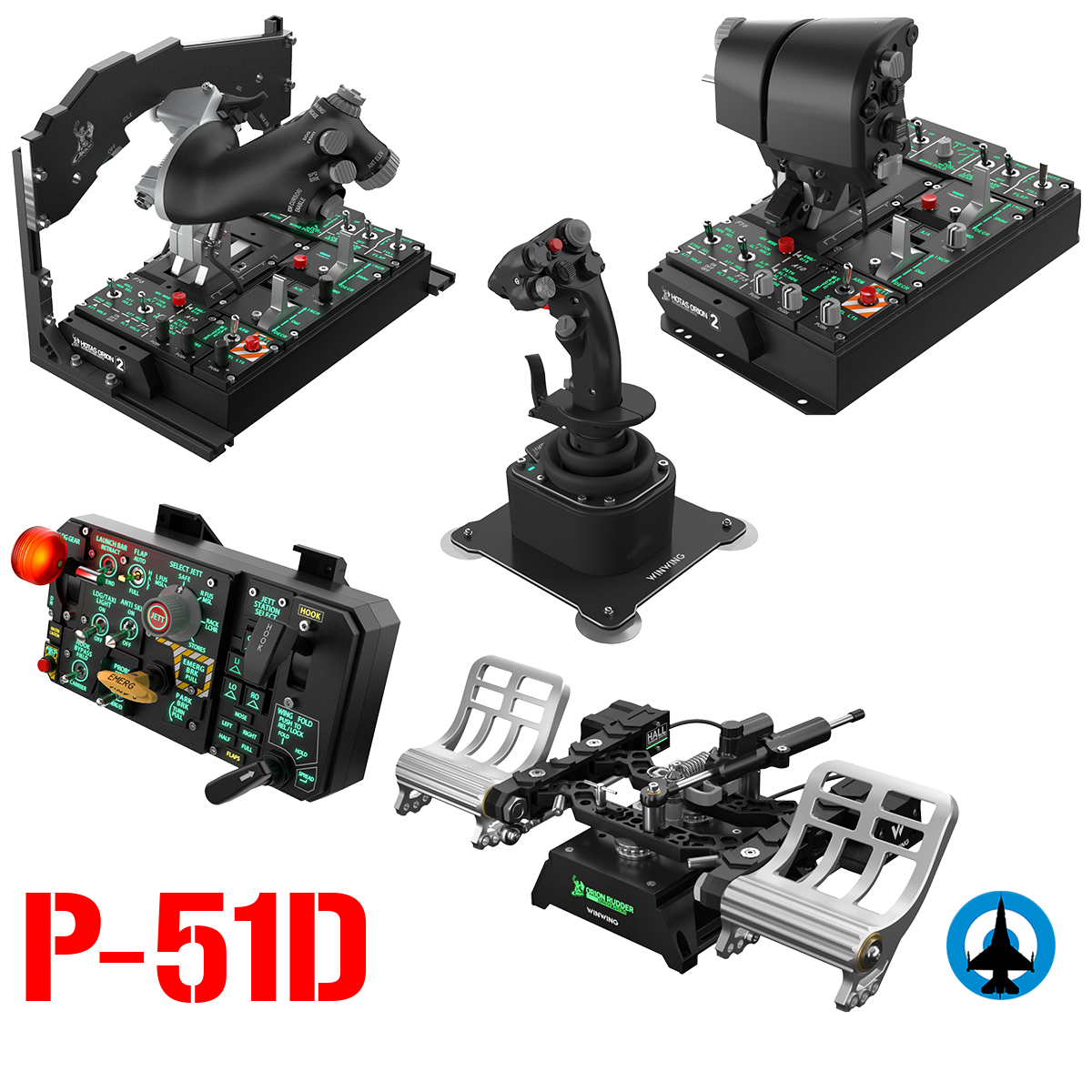 WinWing Orion2 HOTAS - P-51D Profile