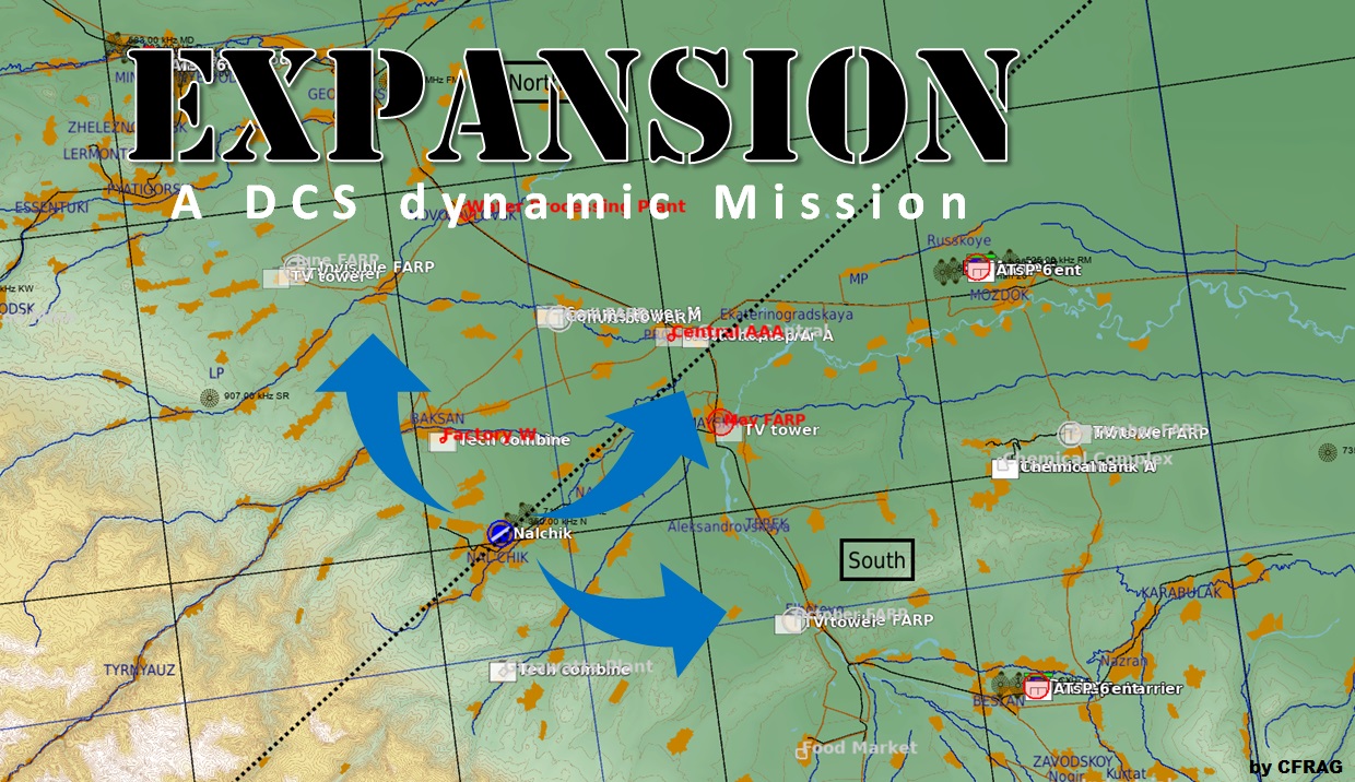 Expansion - a dynamic Mission and Sandbox [single and multi player]