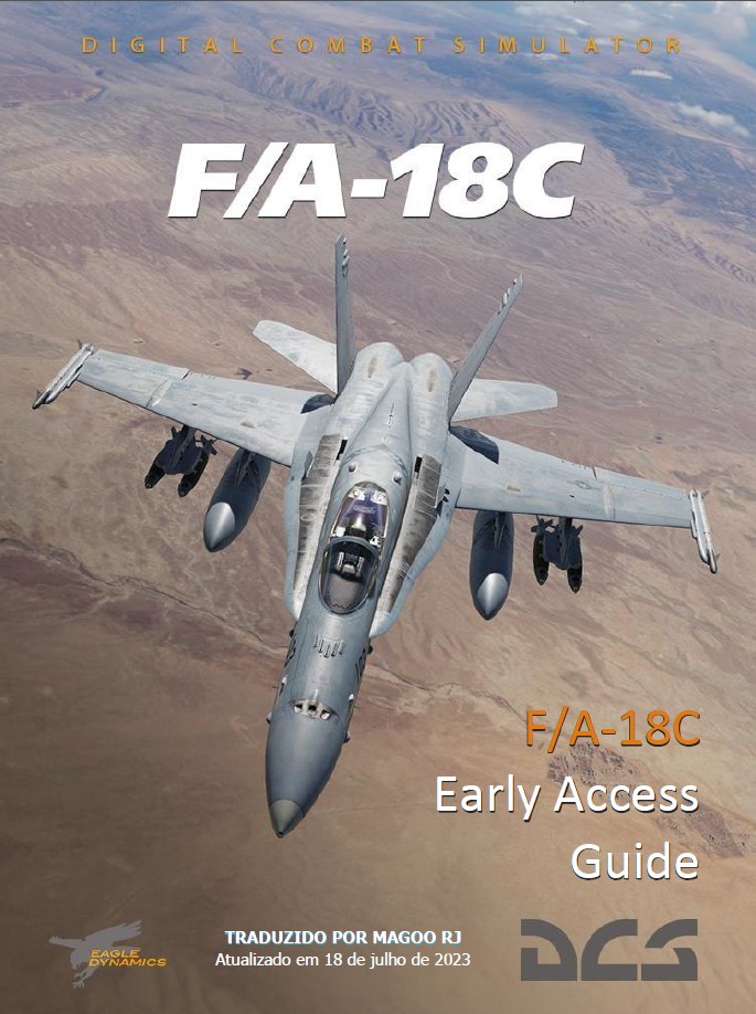 Manual do F-18C - Em Português.