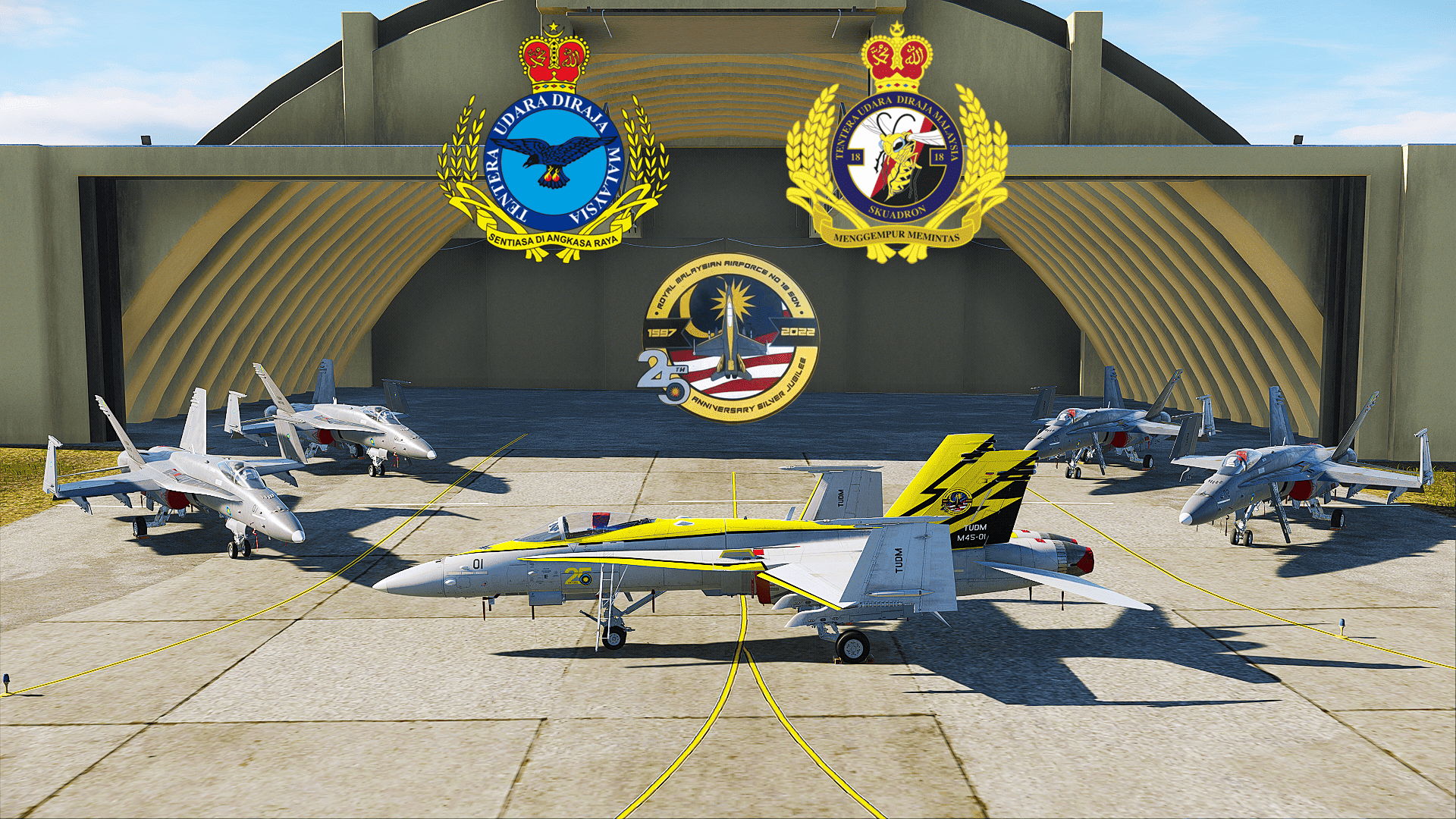 18 SQUADRON TUDM/ROYAL MALAYSIAN AIR FORCE M45-01 - M45-08 [Semi-Fictional]