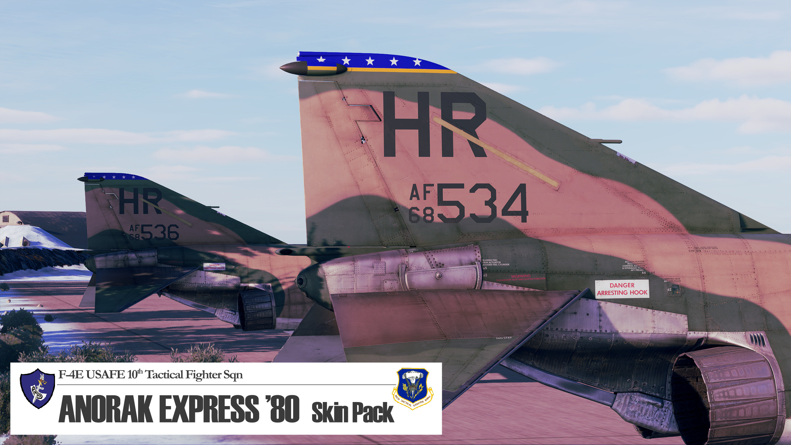 F-4E USAFE 10th TFS Anorak Express '80 Pack PART 2