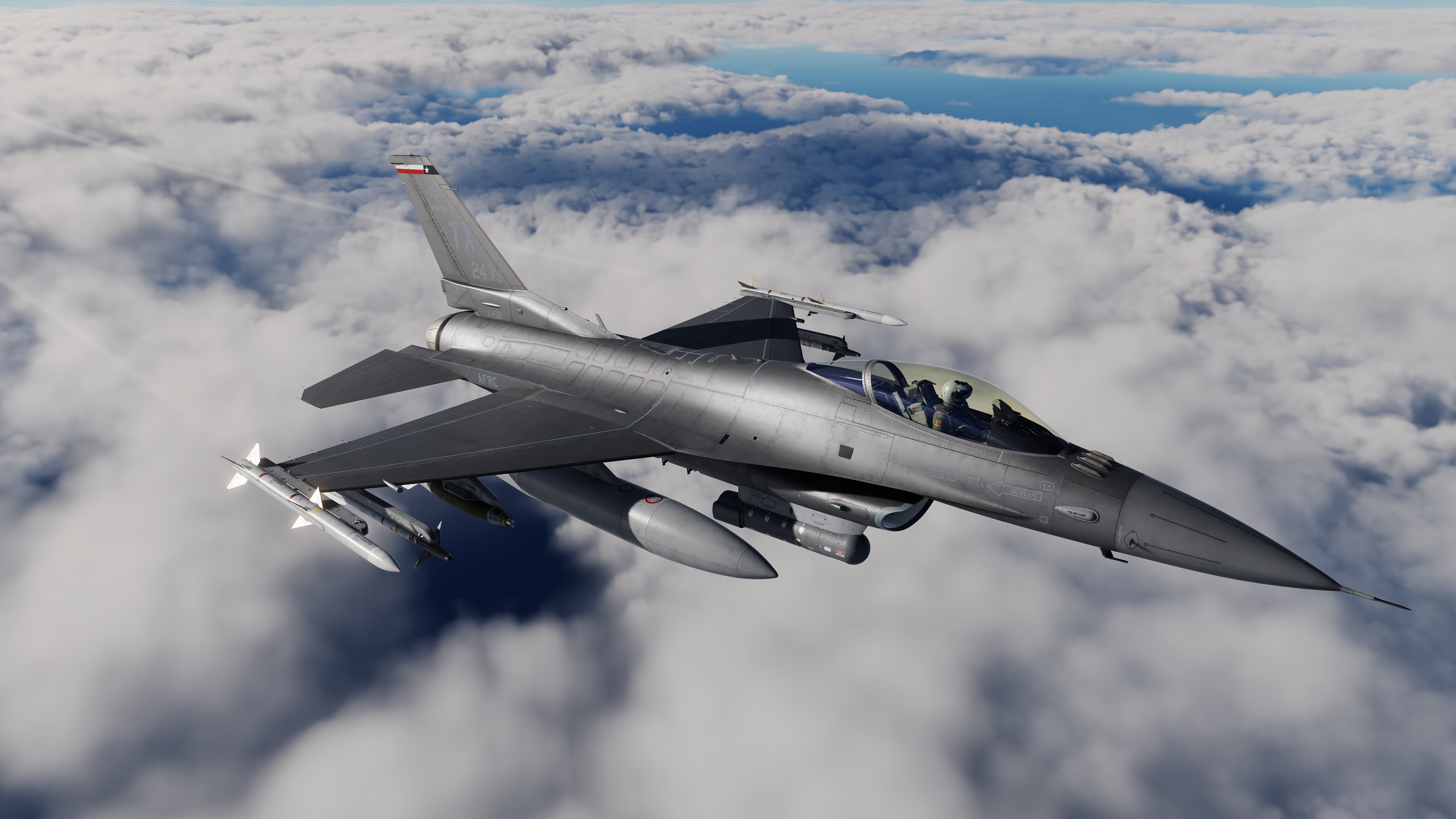 85-1468 F-16C Block 30A 457 FS TX 'HAVE GLASS V'