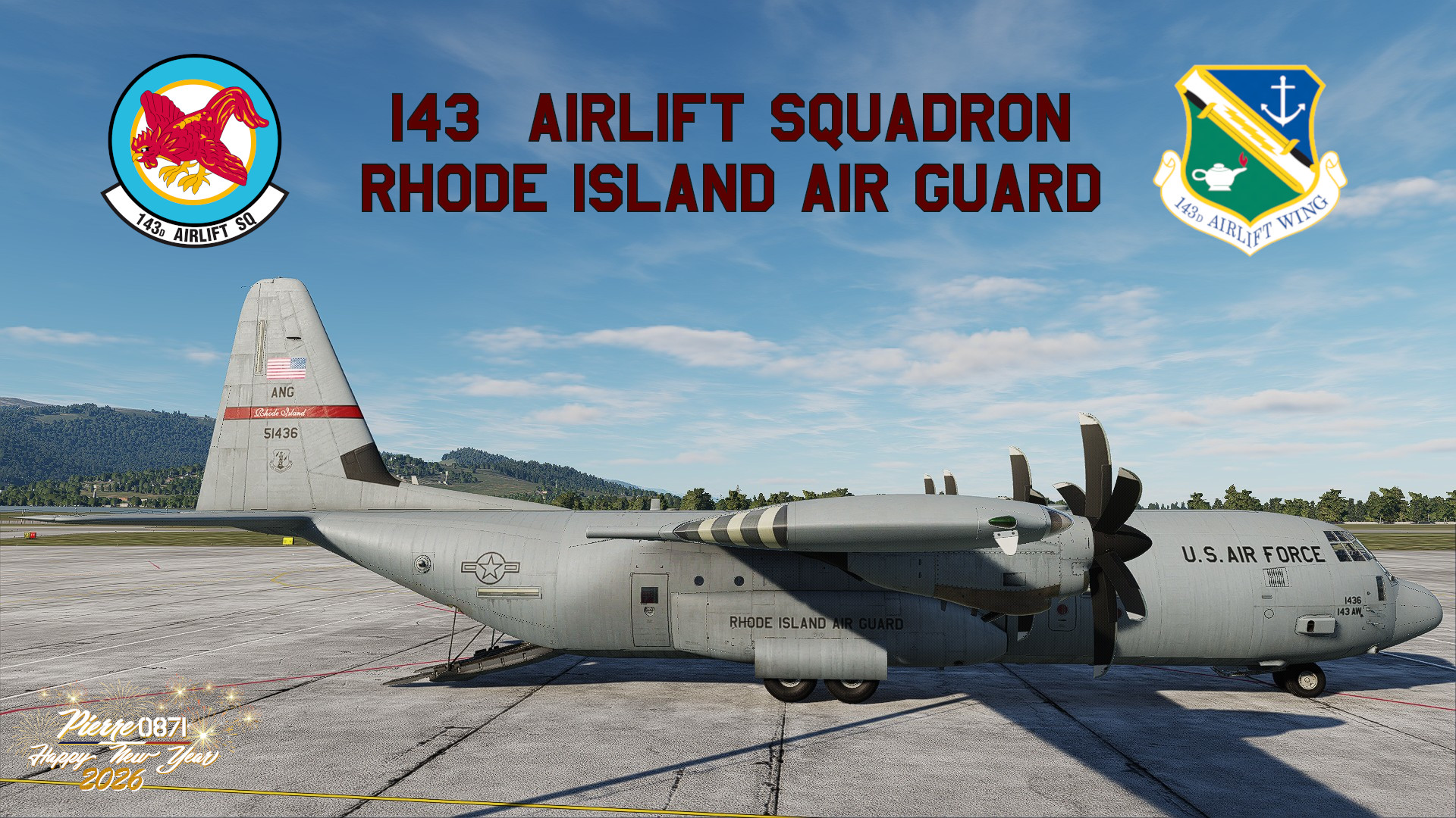 143rd Airlift Squadron Rhode Island ANG