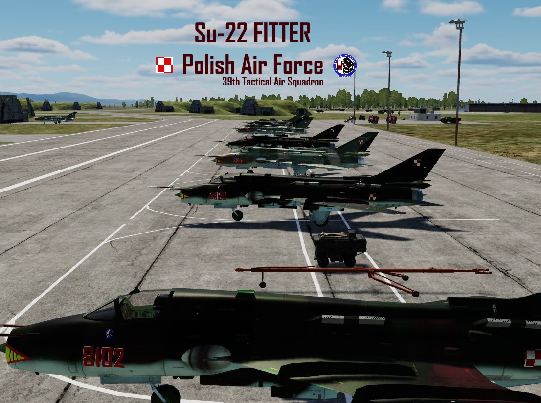 Su-22 Fitter - Polish Air Force 39th Tactical Air Squadron ŚWIDWIN 1.1
