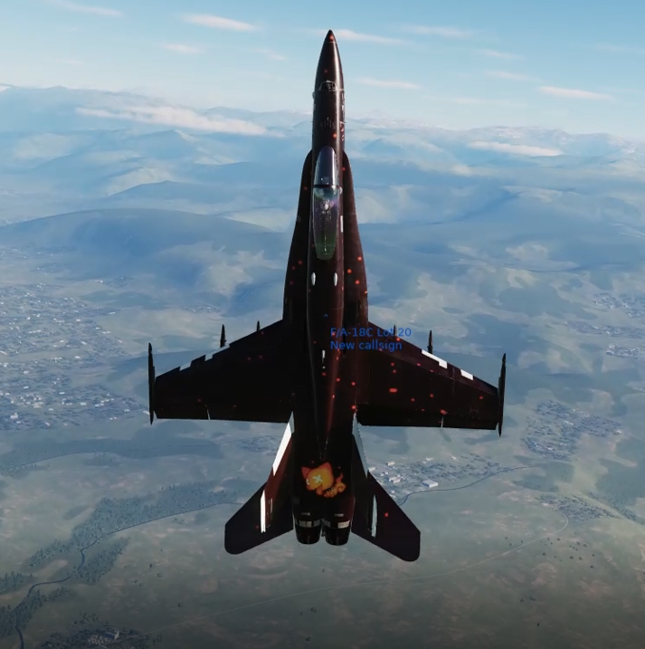 Pyro Pup-orange (F/A18C)