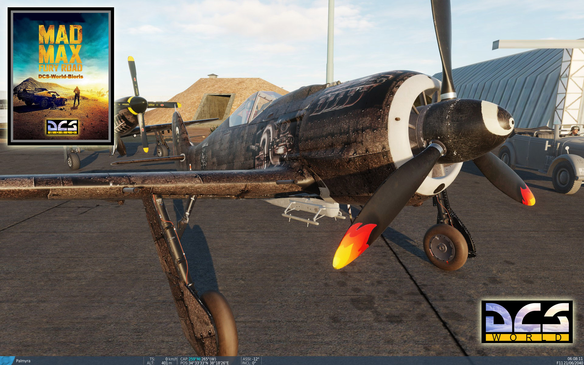 FW190-A8 MAD MAX Skin for Mad Max Missions
