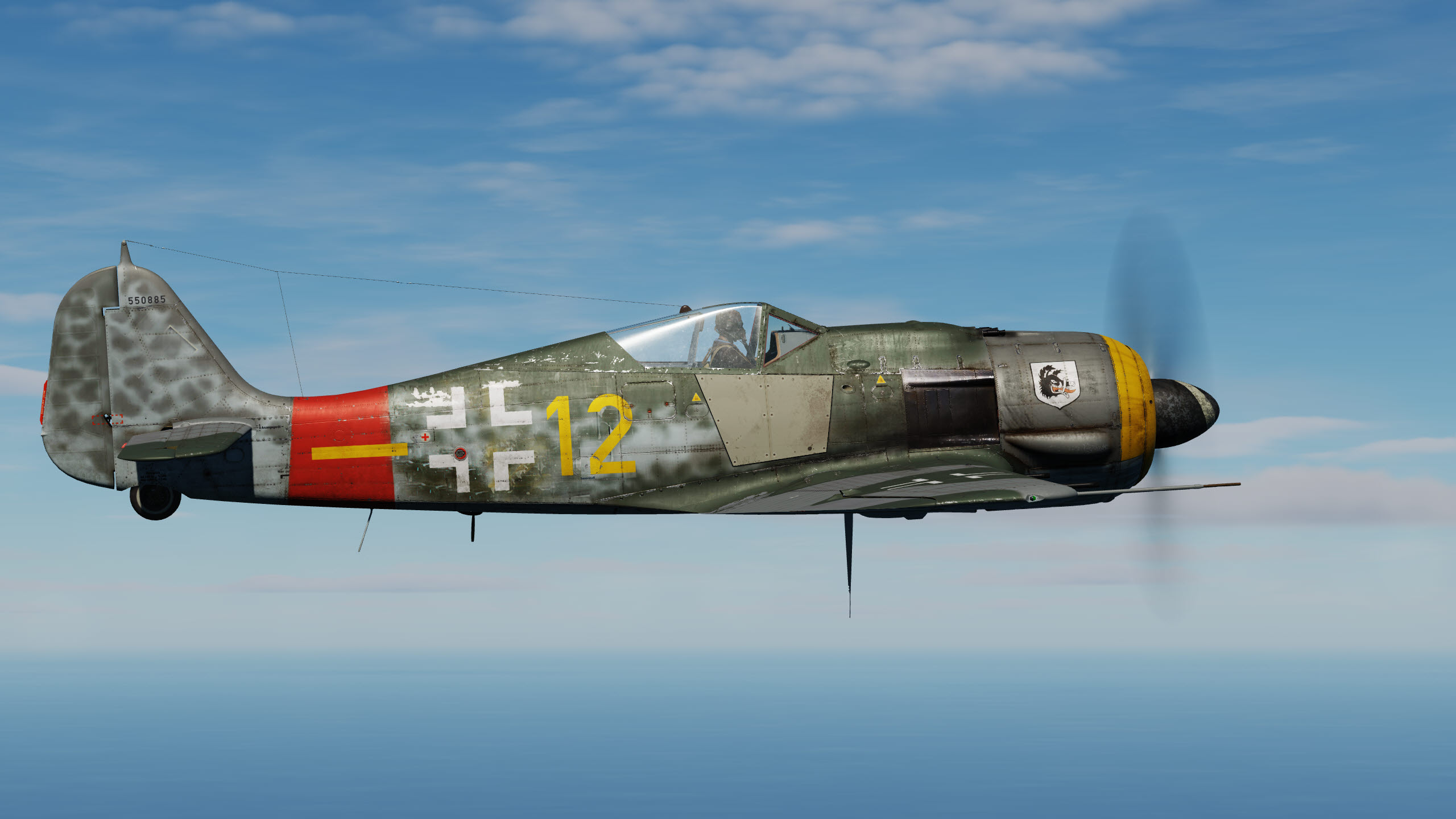 Focke Wulf 190A-8/R8 "Sturmbock" 6./ JG300 Uffz