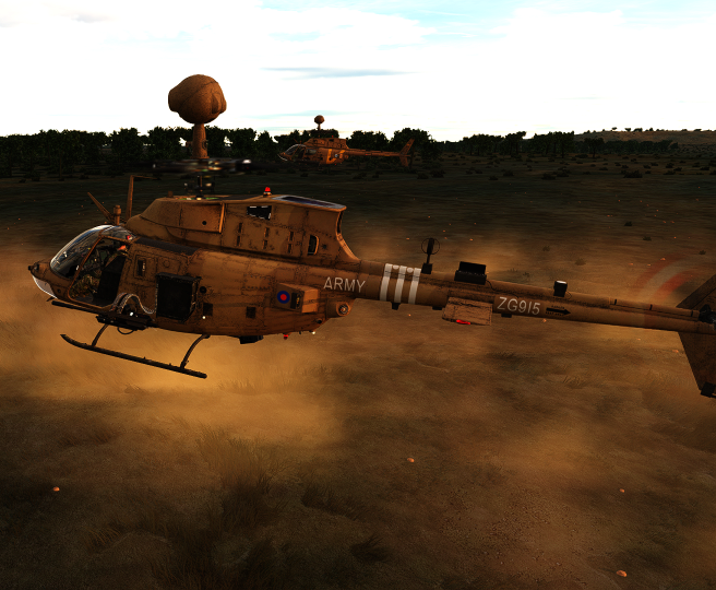 OH-58D Kiowa Border Patrol