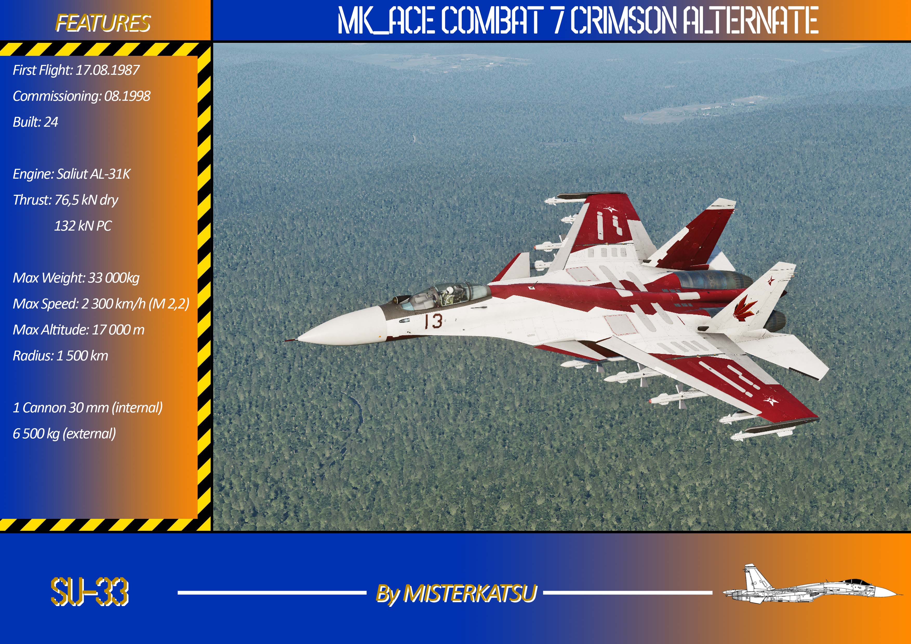 ACE COMBAT 7 CRIMSON ALTERNATE