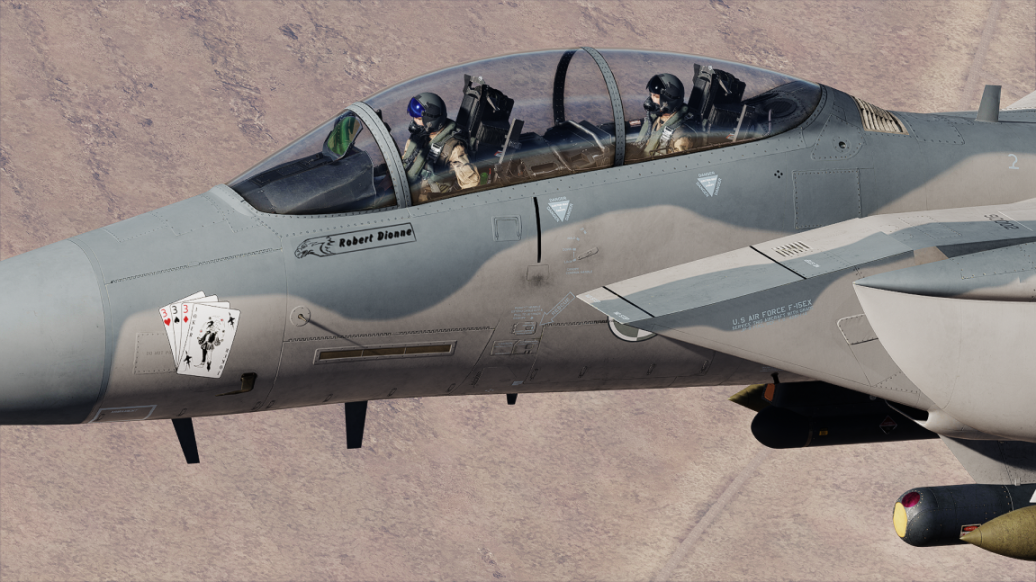 Tactical DCS Community F-15EX High Visibility "Joker" by VasyDzn