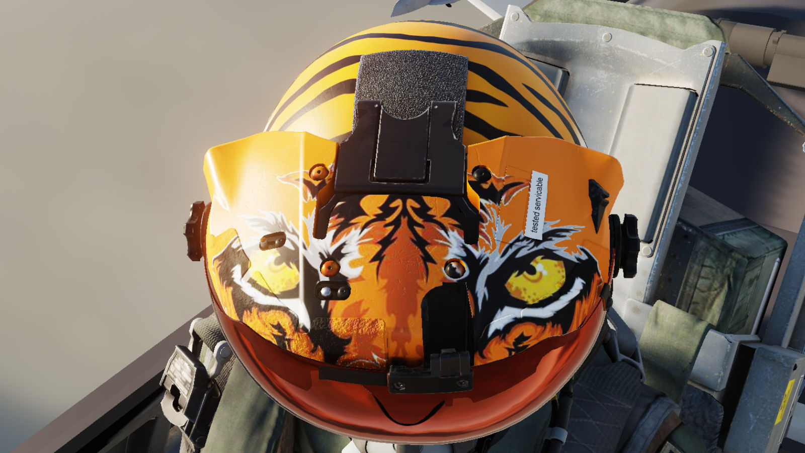 79th Fighter Squadron F-16 Helmet