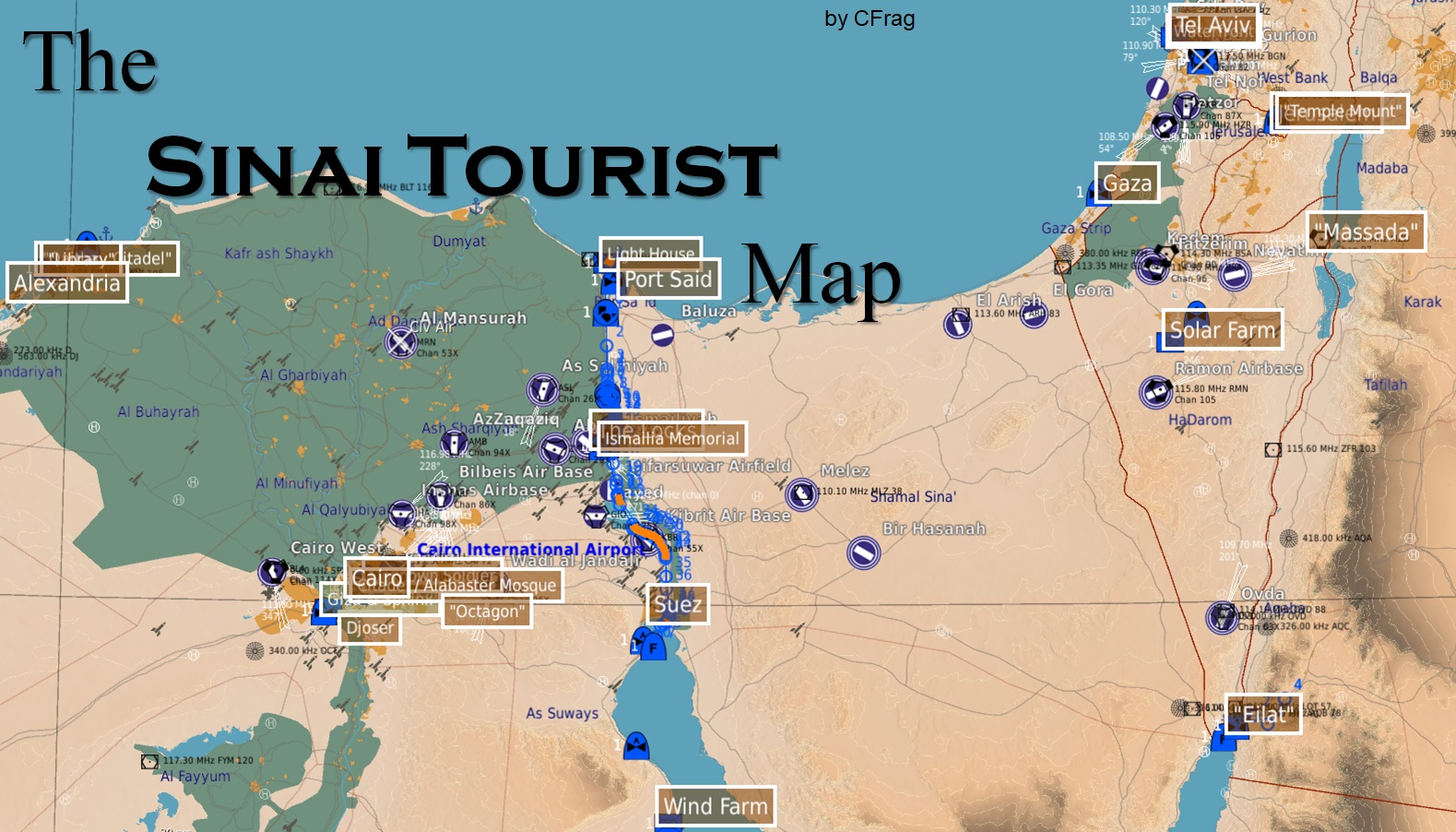 Sinai "Tourist Map"