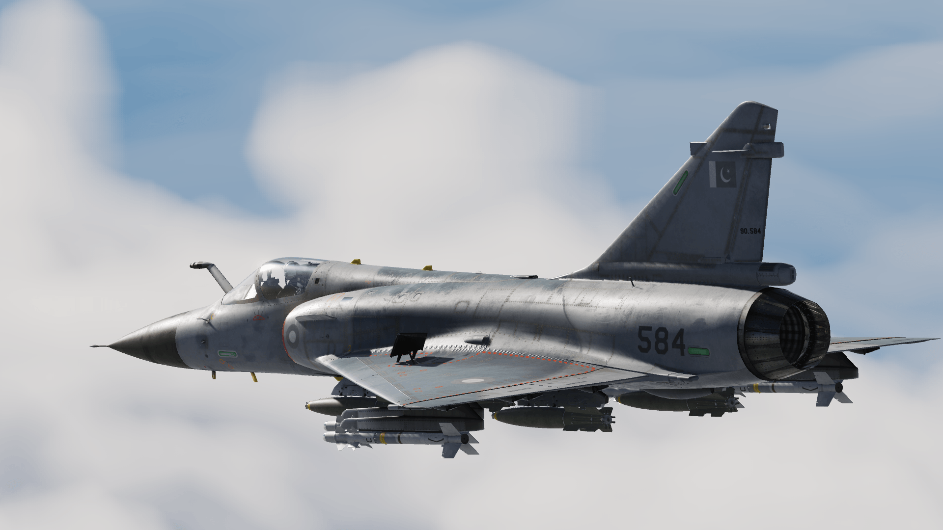Fictional Pakistani Air Force Mirage 2000