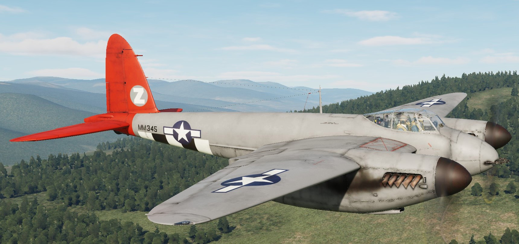 USAAF,654th BS,25th BG