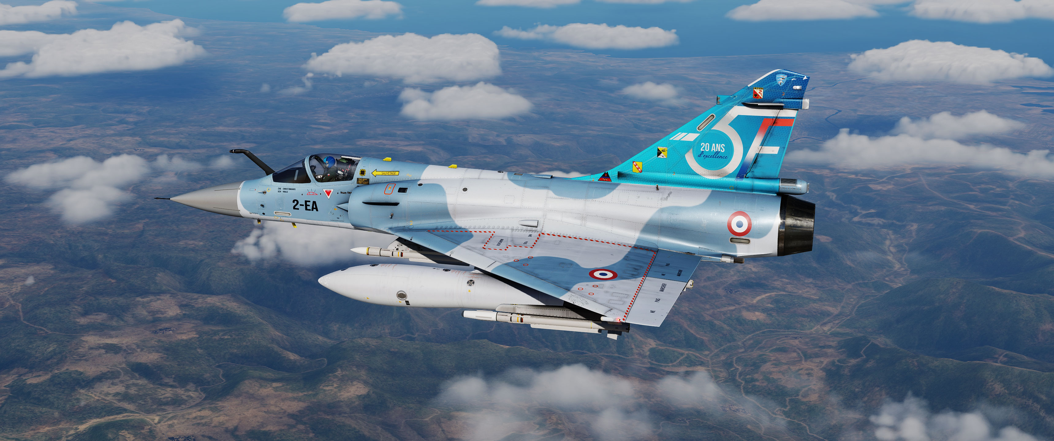 Mirage 2000-5F 20 ans de service ESC 1/2 Cigognes v2.2 25.08.2023 UPDATE