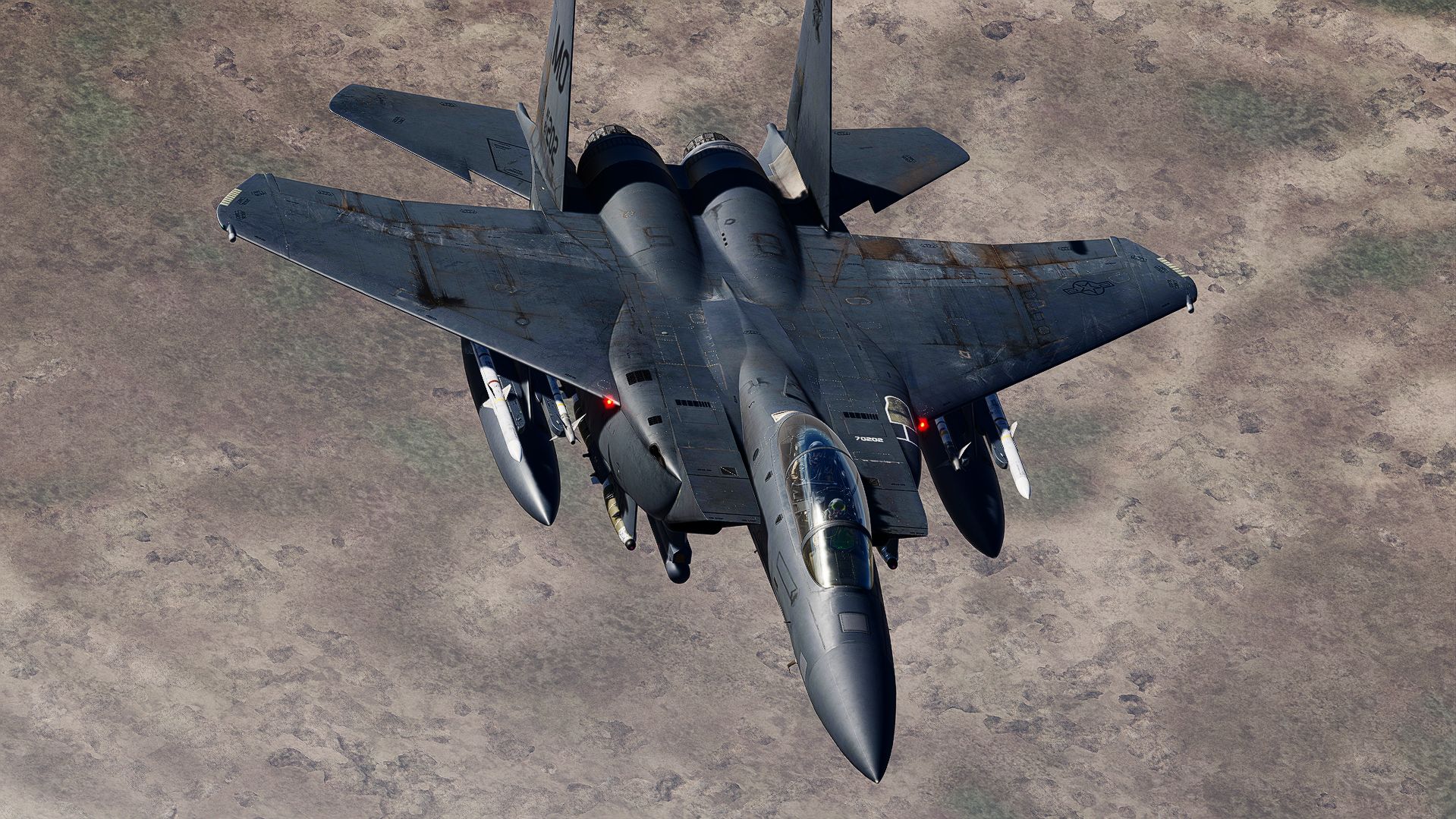 USAF AF87-202 "DOUBLE DEUCE" - 389th "THUNDERBOLTS" - REWORK