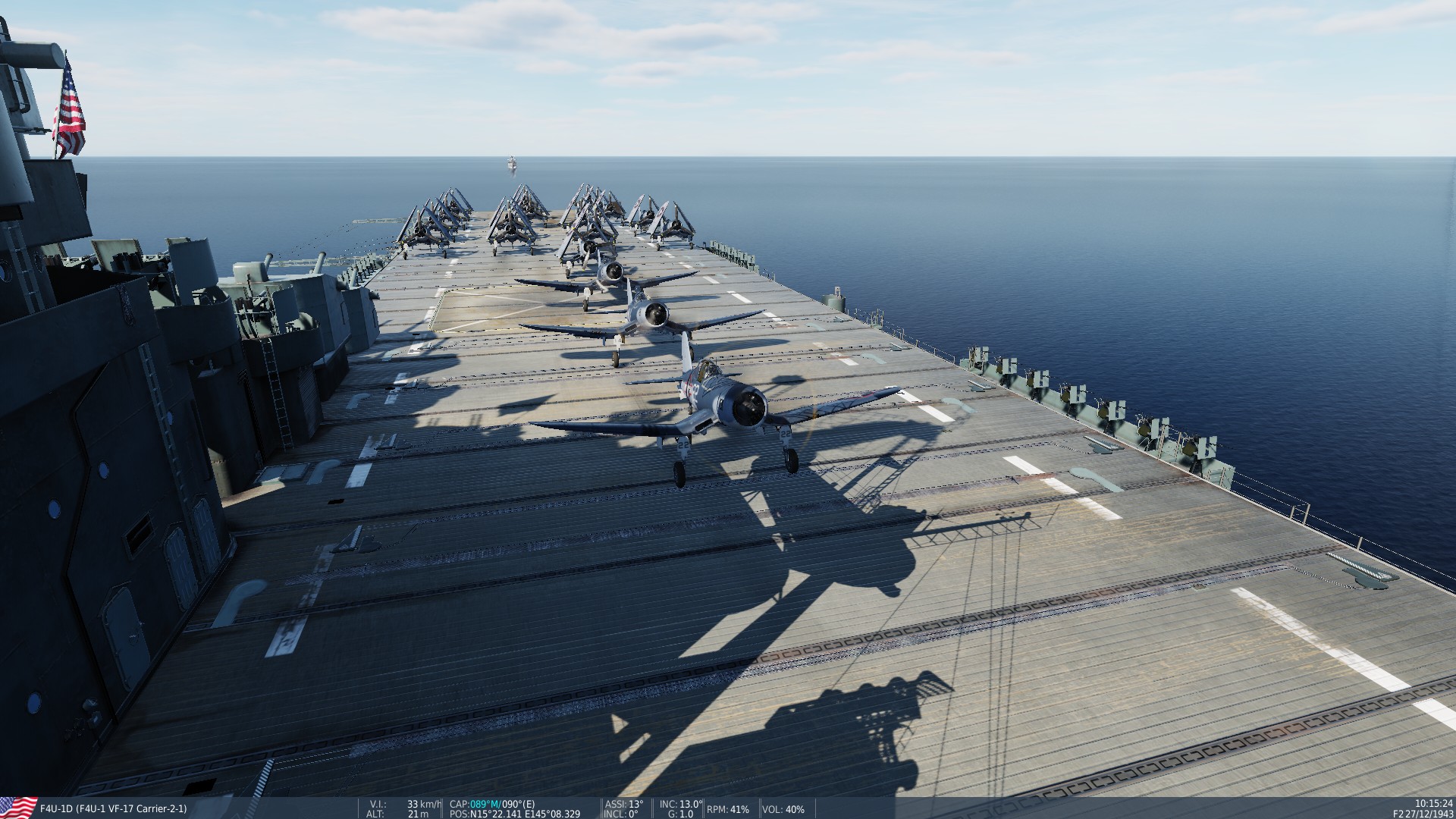 F4U-1 Corsair : Mastering the "Ensign Eliminator"