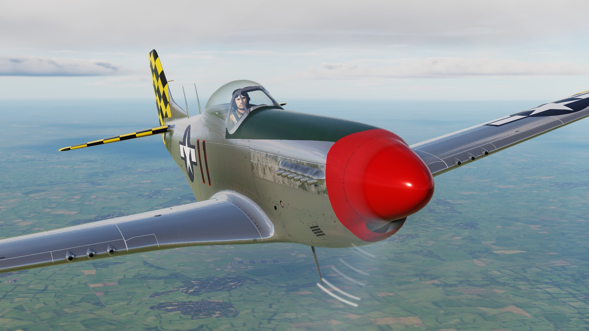 P51D N1451D Checkerboard Clan