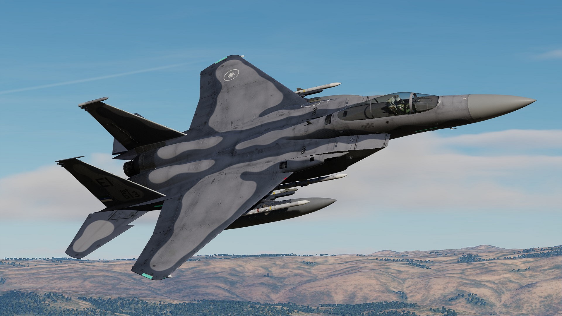 Ace Combat - Wellow Airforce F-15C Eagle