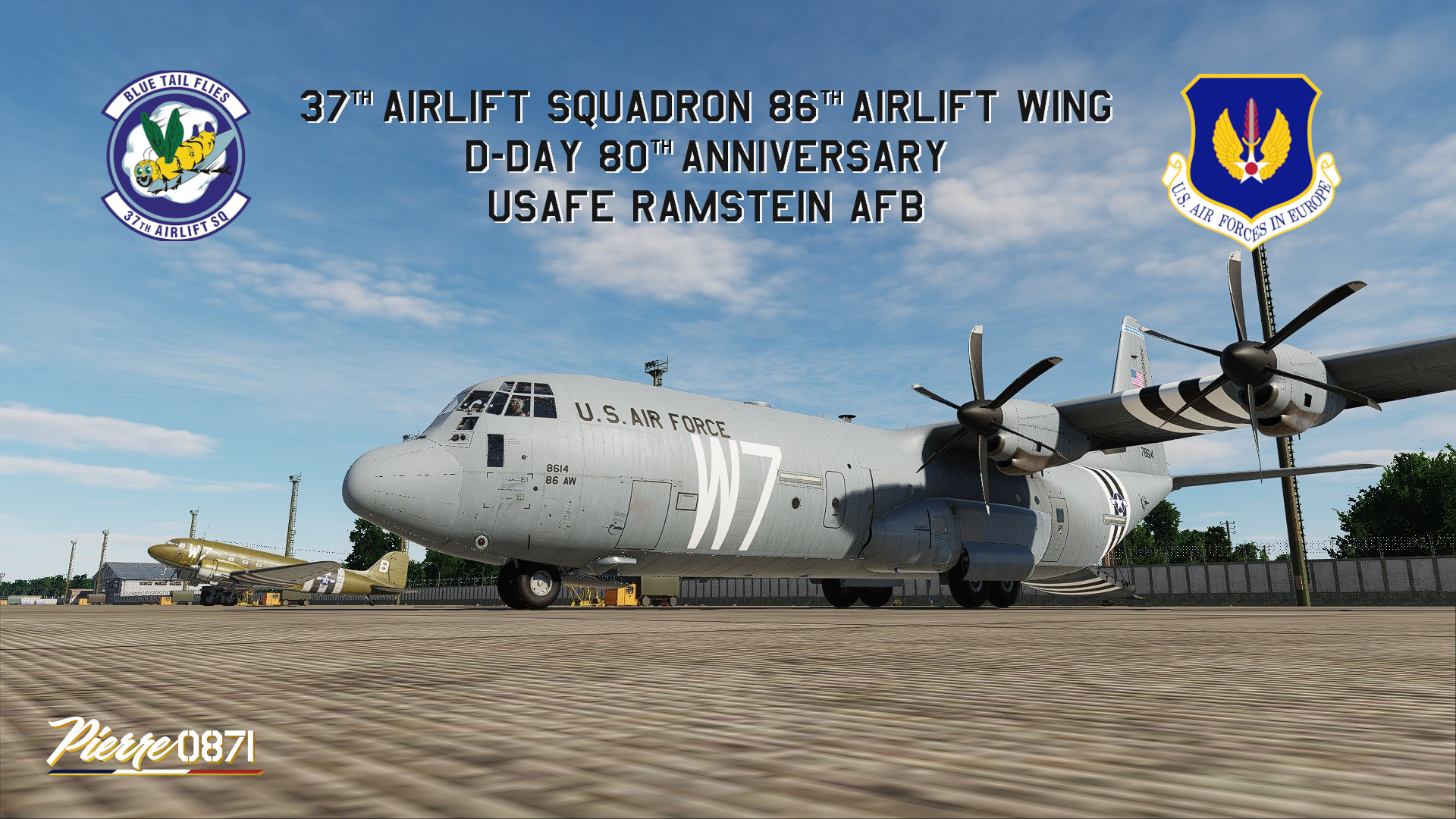 37th Airlift Squadron D-Day 80th Anniversary