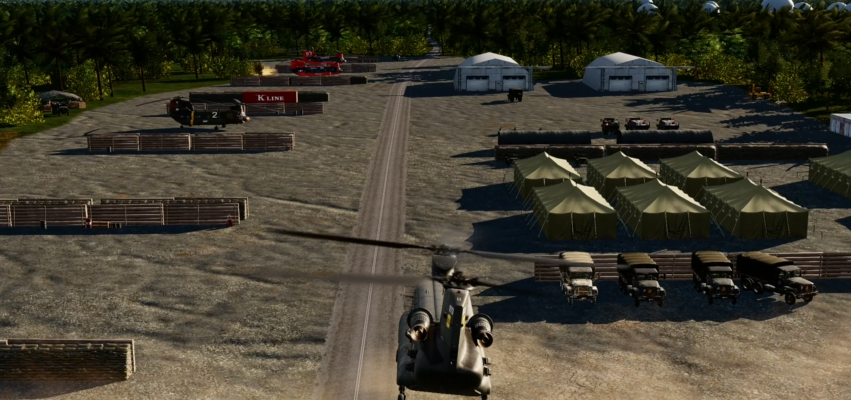 "Vietnam Era" Forward Operation Base