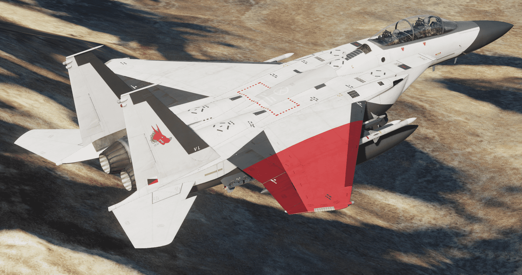 Ace Combat Zero - U.A.F. Pixy ADFX-02 Style (F-15E Liveries)