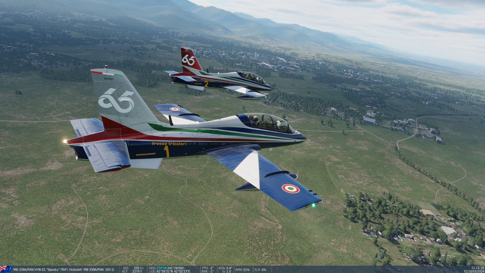 MB-339PAN 65th anniversary