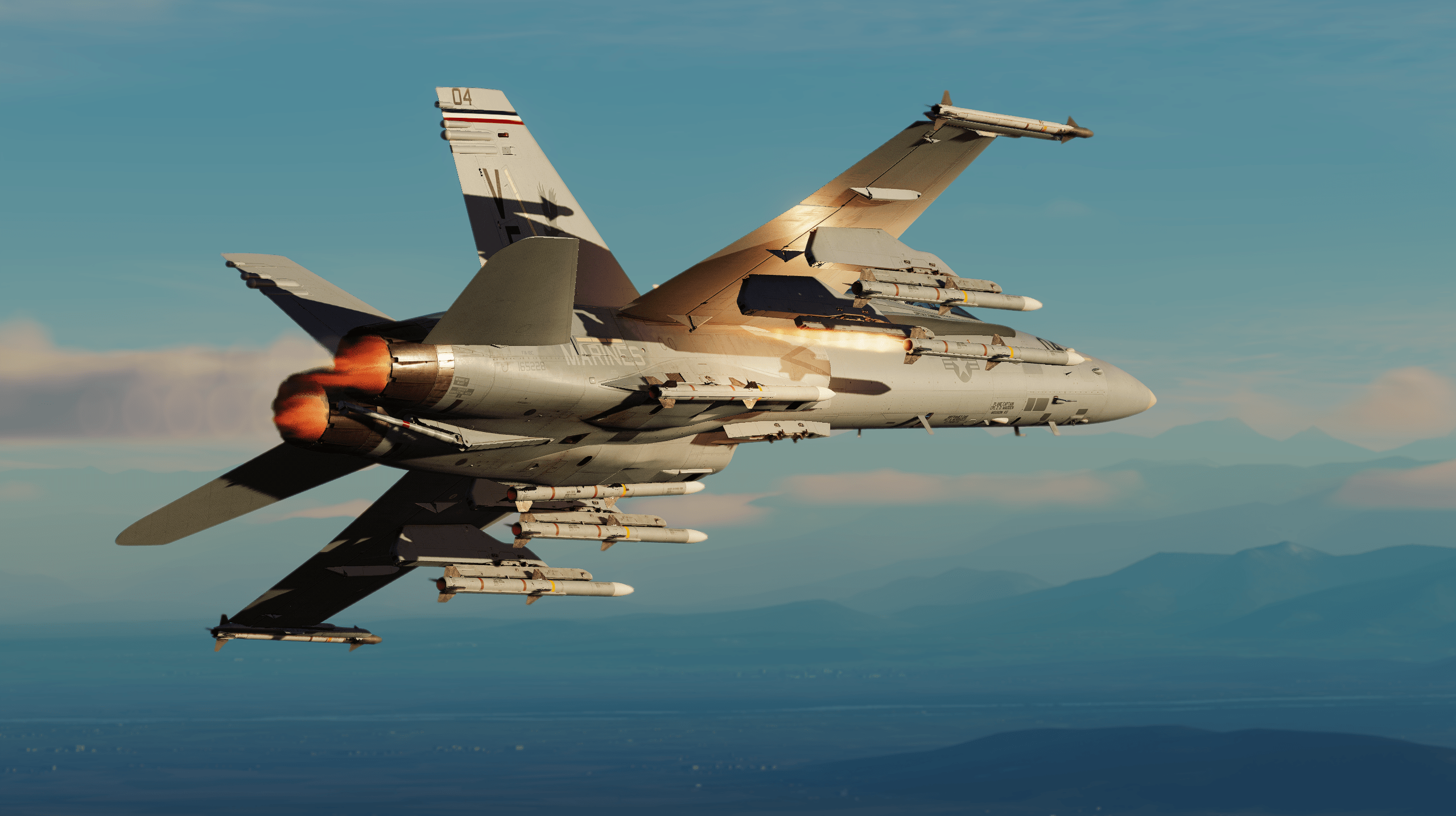 All country accurate AMRAAM Mod