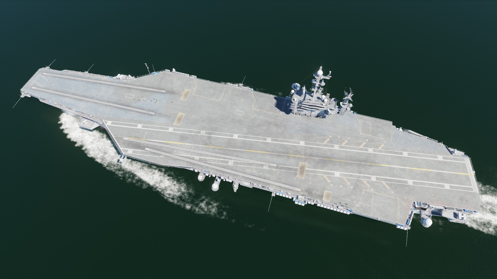 CVN-77 USS George H.W. Bush (Supercarrier Reskin)