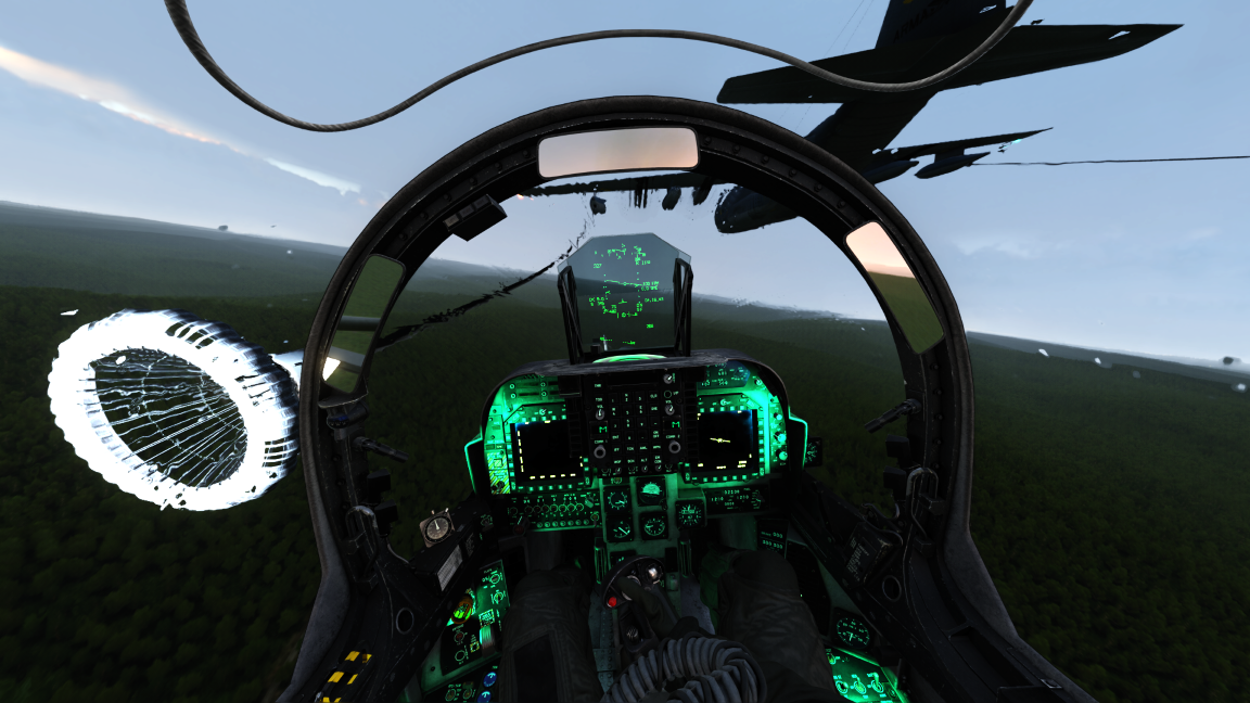 Road base Strike on East German Air Defenses (AV-8B Harrier)