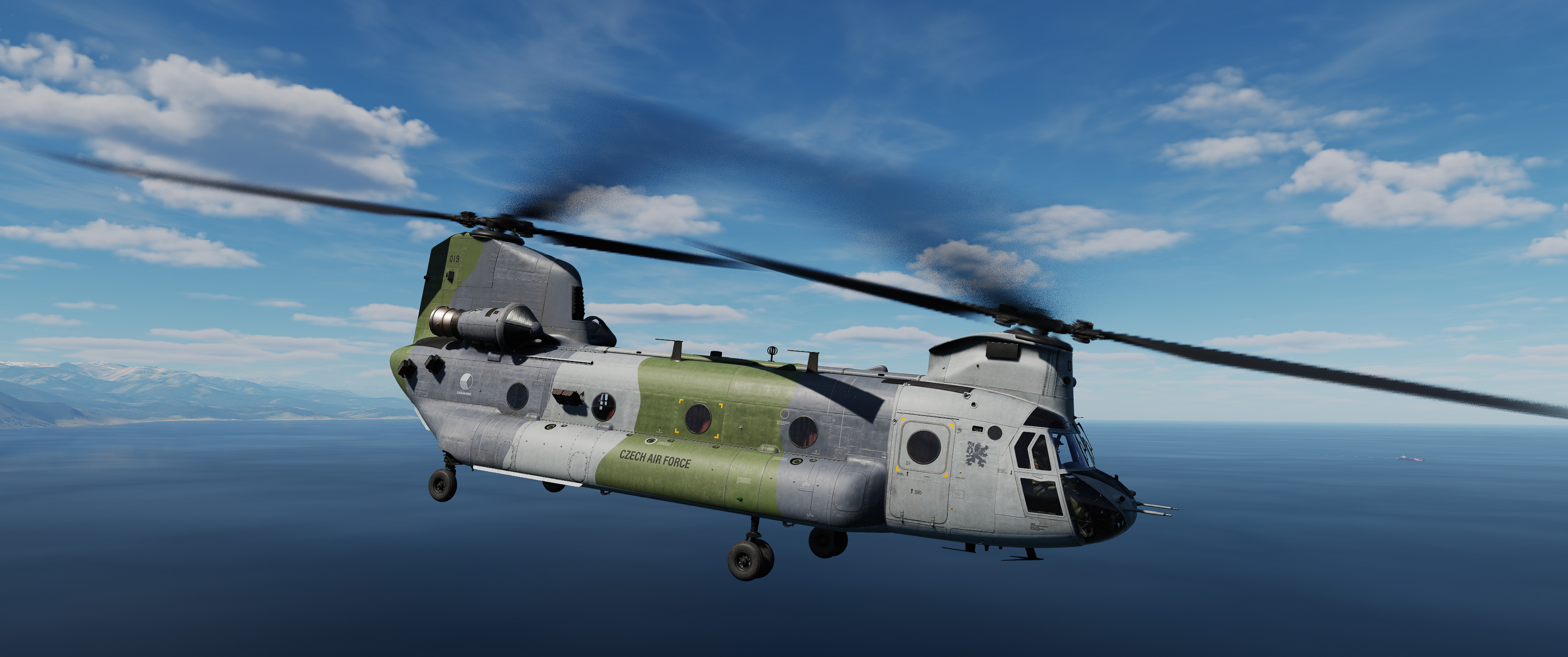 CH47-F Czech Air Force fictional skin