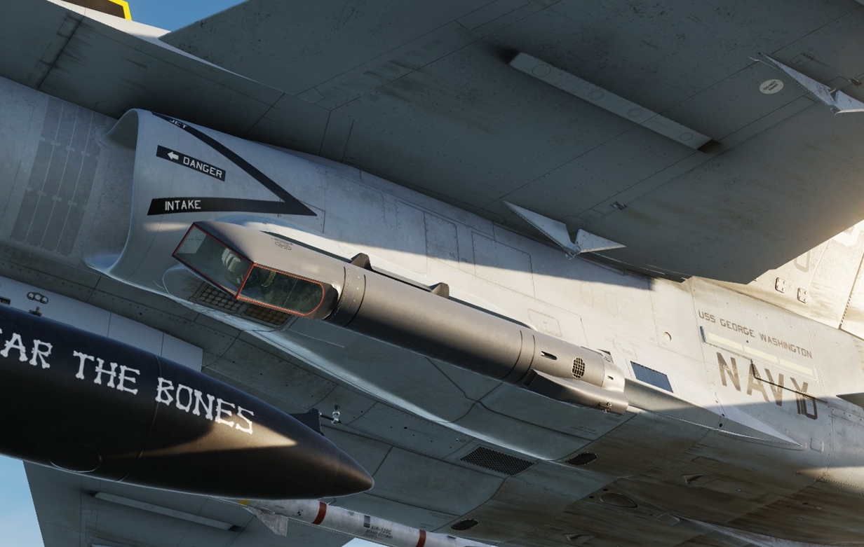 F/A-18C AN/AAQ-33 Sniper Advanced Targeting Pod XR
