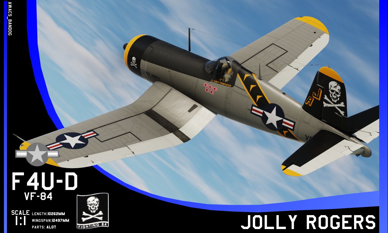 VF-84 ‘Jolly Rogers’ F4U Corsair (Fictional)