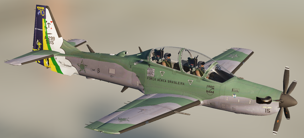 A-29B Brazilian Air Force 2º/5º GAV JOKER 100 MIL HORAS